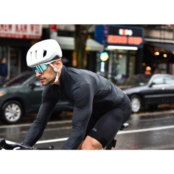 SEARCH AND STATE Long Sleeve S2-R Jersey Size XS Black Merino Wool Zip Up - Picture 1 of 10
